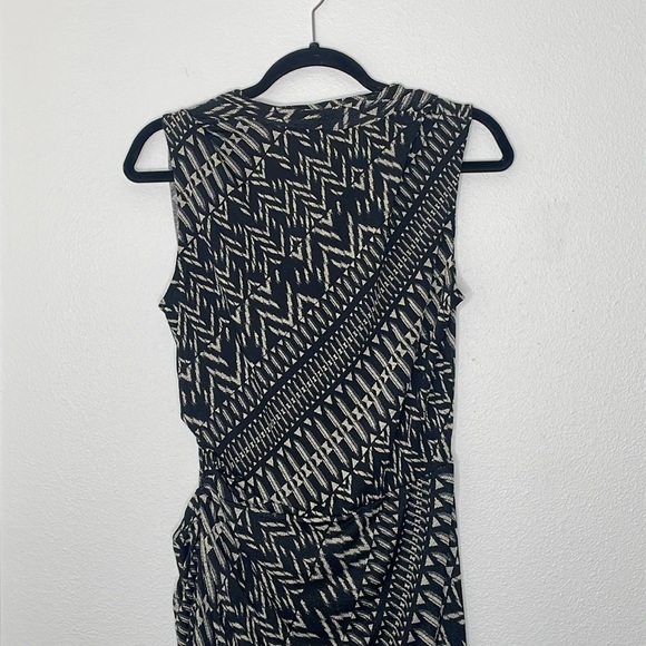 Collective Concepts Black Wrap Dress - Picture 7 of 10